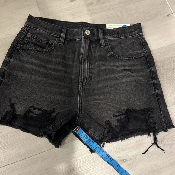 American Eagle NWT Highest Rise 90’s Boyfriend Shorts.Comfort Stretch Waistband - Picture 12 of 12